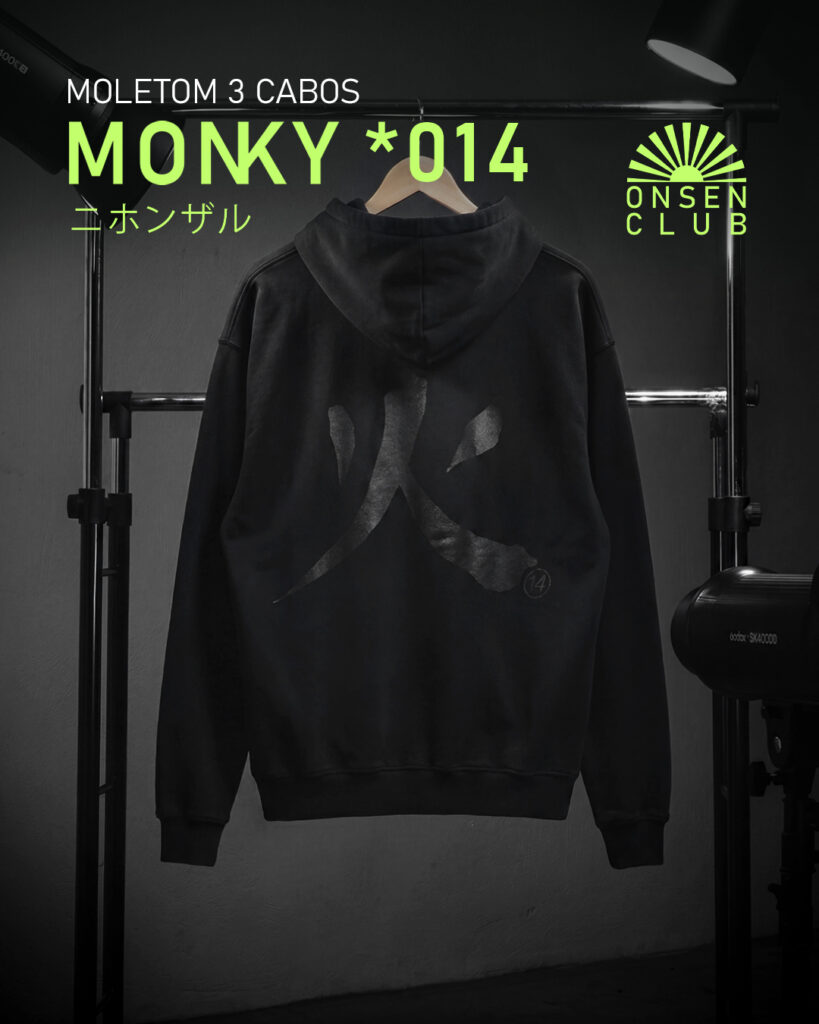 Moletom Hoodie Onsen Monkey Club